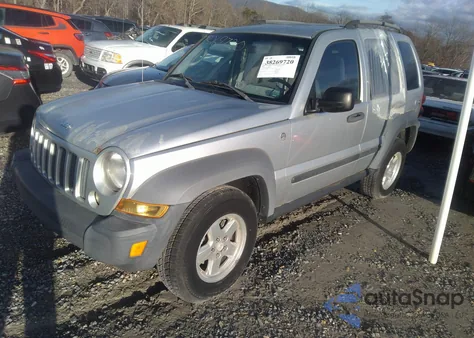 2006 Jeep Liberty Sport from USA, damaged, VIN 1J4GL48K66W230712